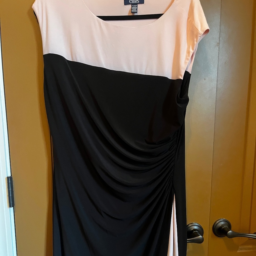 Pink and Blush Rouched Short-Sleeve Dress